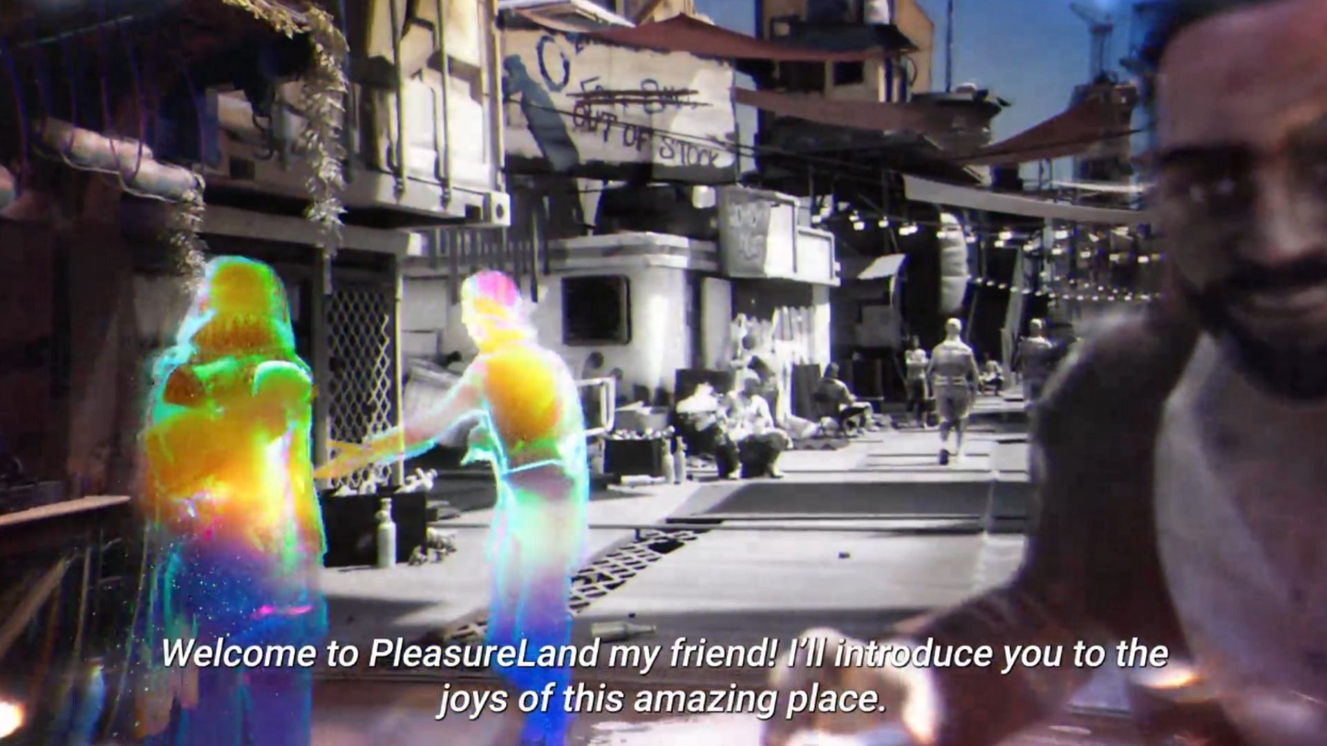 You can see the actions of your friends who have come before you, in a very trippy way (Image via DigixArt)